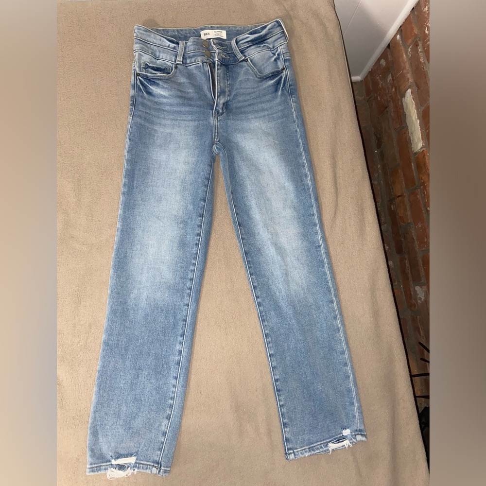 BKE Light Wash Blue Straight Leg Jeans